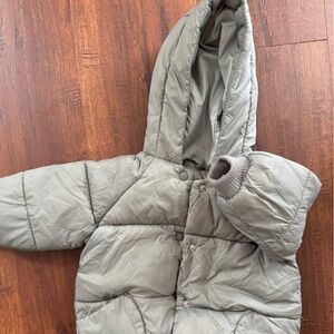 Zara Light Gray Baby Jacket